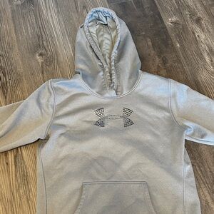 Under Armour Light Gray Hoodie